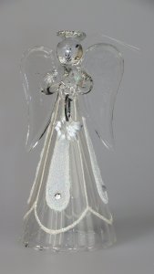 Little Crystal Angel Hand Decorated # 53