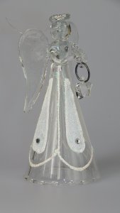 Little Crystal Angel Hand Decorated # 53