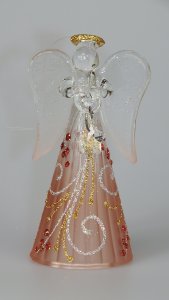 Little Crystal Angel Hand Decorated # 122