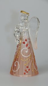 Little Crystal Angel Hand Decorated # 122