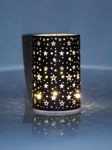 LED Black Cylinder