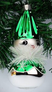 Doll with Hat Snowflakes