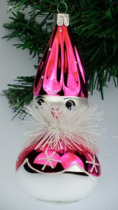 Doll with Hat Snowflakes