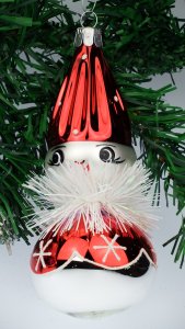 Doll with Hat Snowflakes
