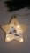 Christmas Decorated Hand Painted and LED illuminated Star White Class 01