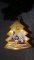 Christmas Decorated Hand Painted and LED illuminated Christmas Tree Gold Class 01