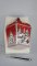 Christmas Decorated LED Glass Lantern Red Sc 02